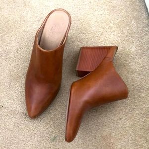 ABLE leather mules